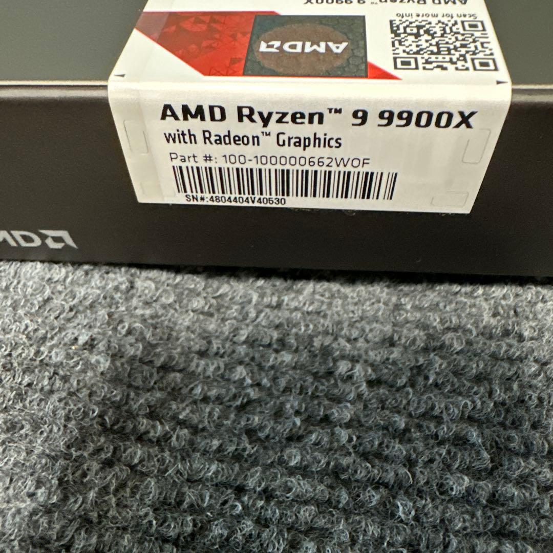 【新品未開封】AMD Ryzen 9 9900X CPU