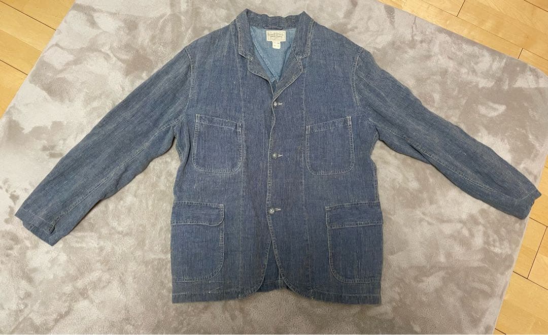 DOUBLE RL SUPPLY CO. インディゴカバーオール Mサイズ美品