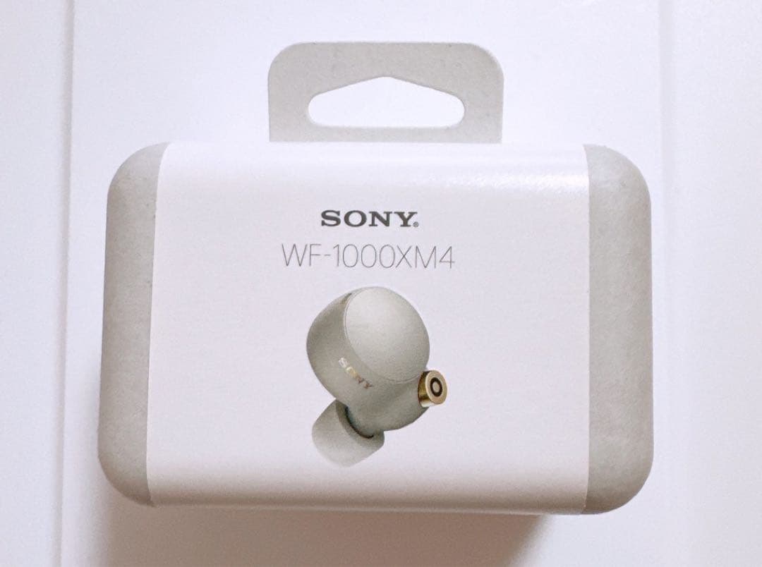 k*i様 SONY　ワイヤレスイヤホン　WF-1000XM4 新品未開封　プラチ