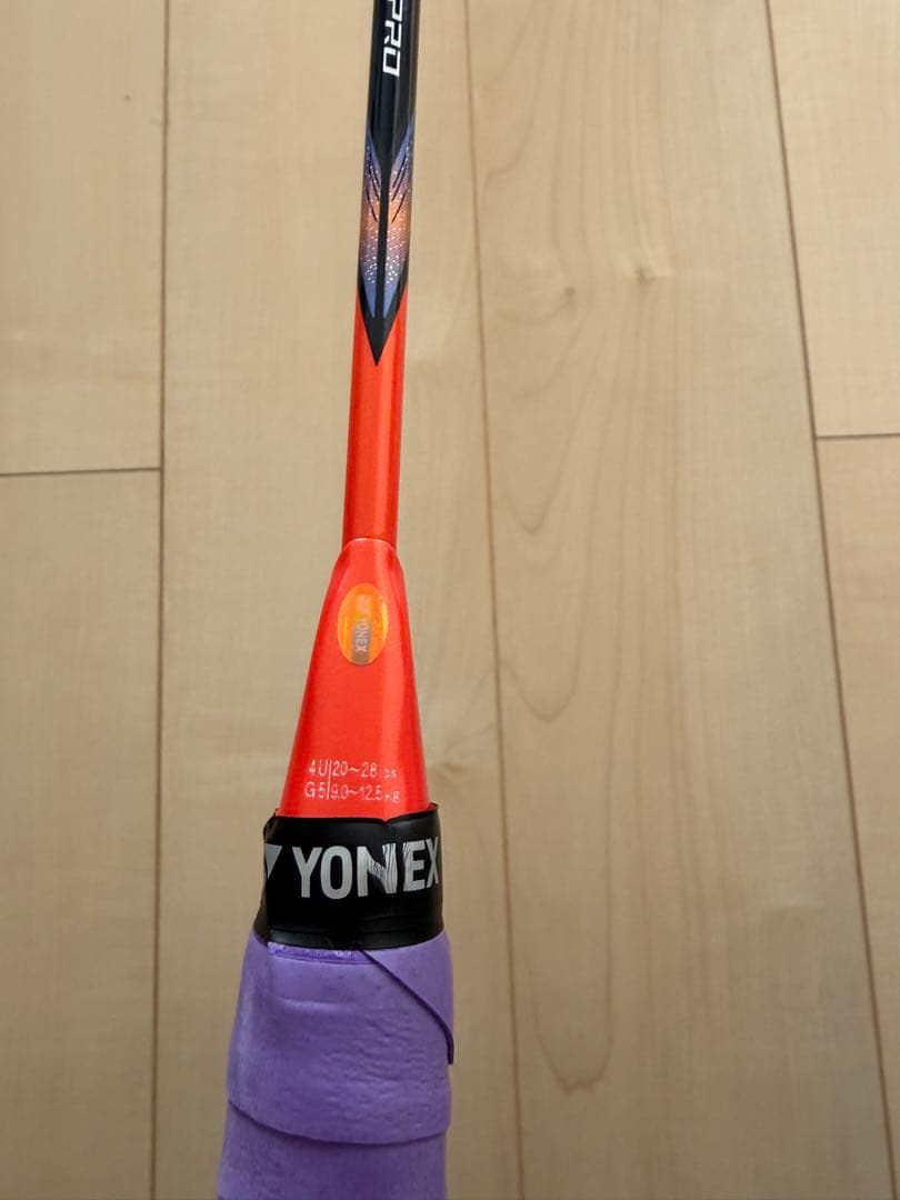 【数回使用】YONEX ASTROX 77 PRO 4UG5 バドミントン