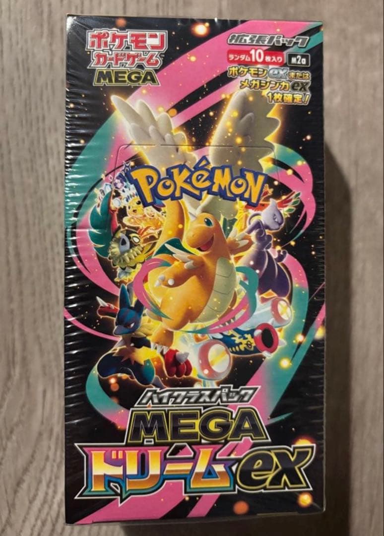 ポケモンカードゲーム MEGA ドリームEX シュリンクBOX ポケカ ハイクラ