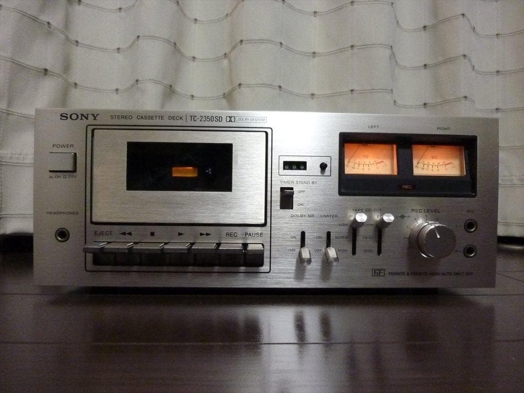 SONY ソニー カセットデッキ TC-2350SD 修理済 全機能動作 美品
