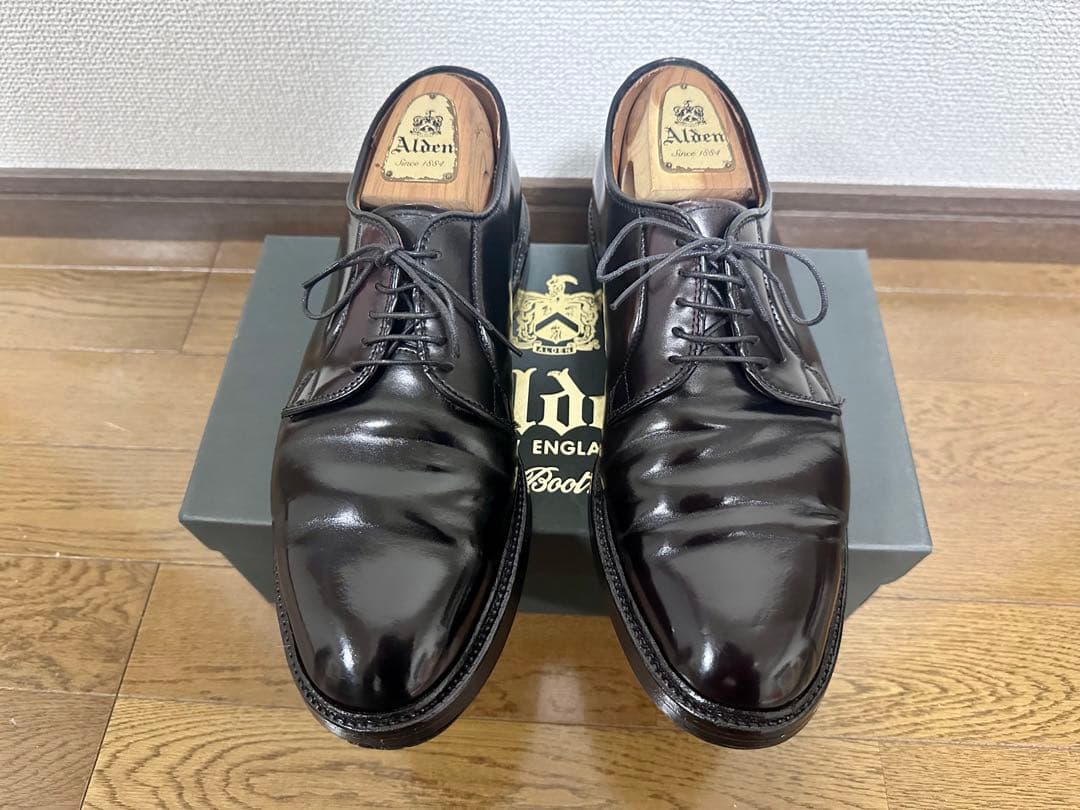 【希少】オールデン　9901 コードバン　ブラック　US7.5D