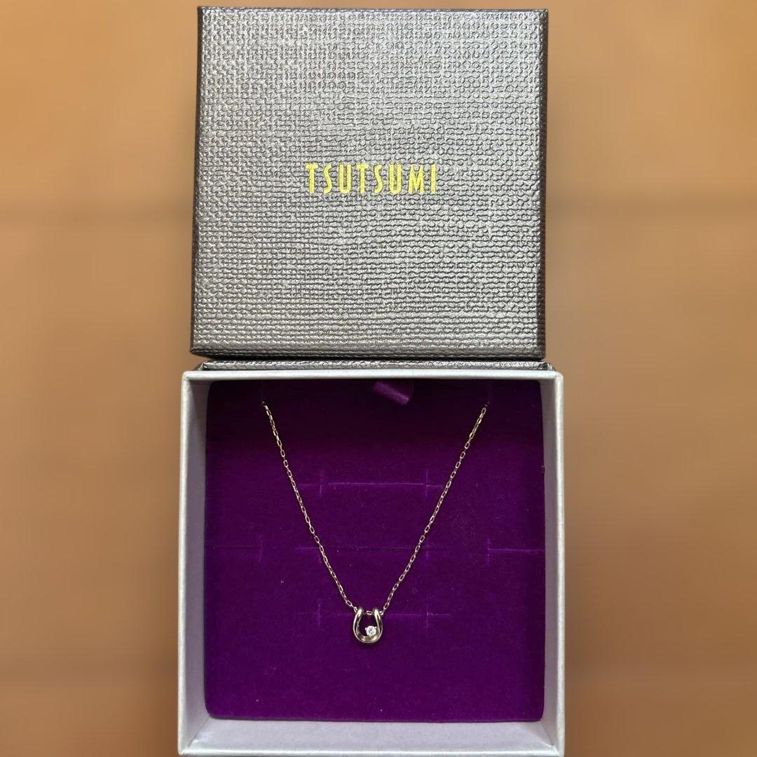 tsutsumi ダイヤモンドプチネックレス