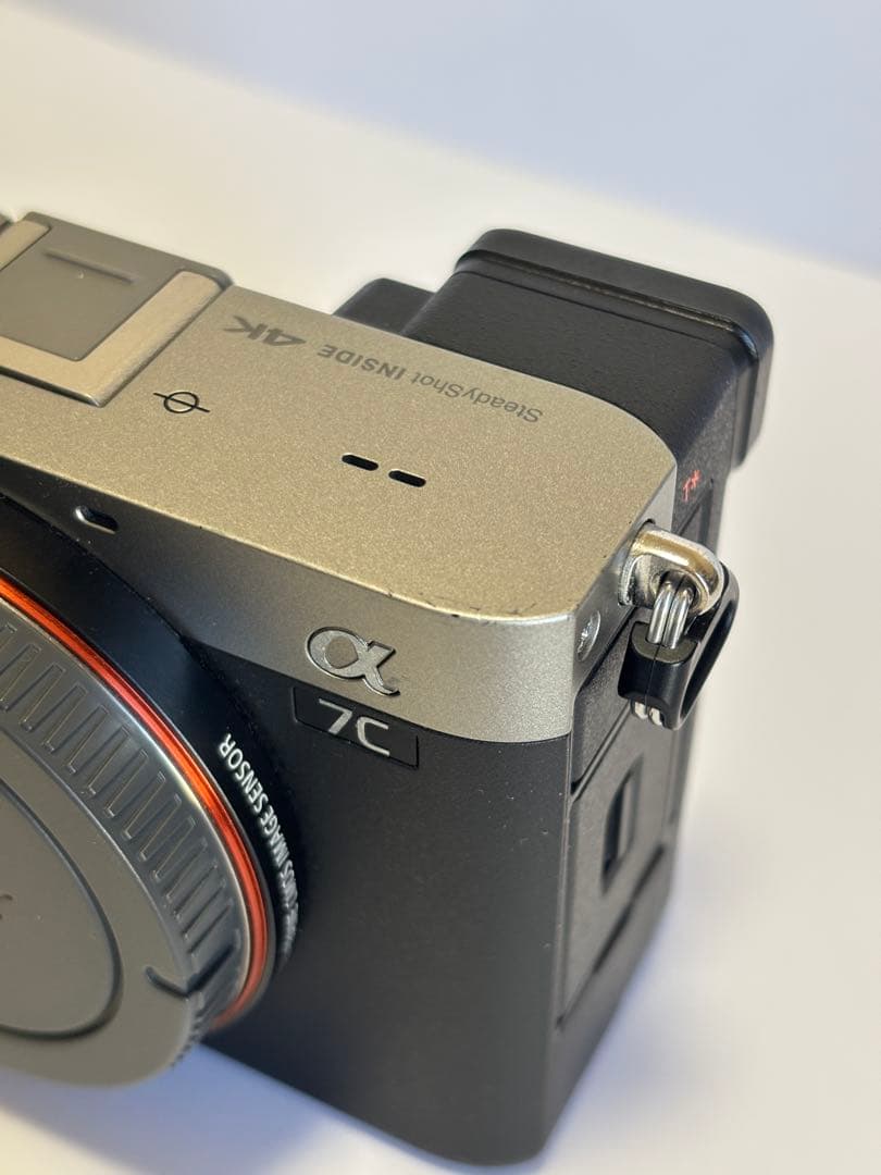 SONY α7C ボディ シルバー ILCE-7C シャッター5827枚
