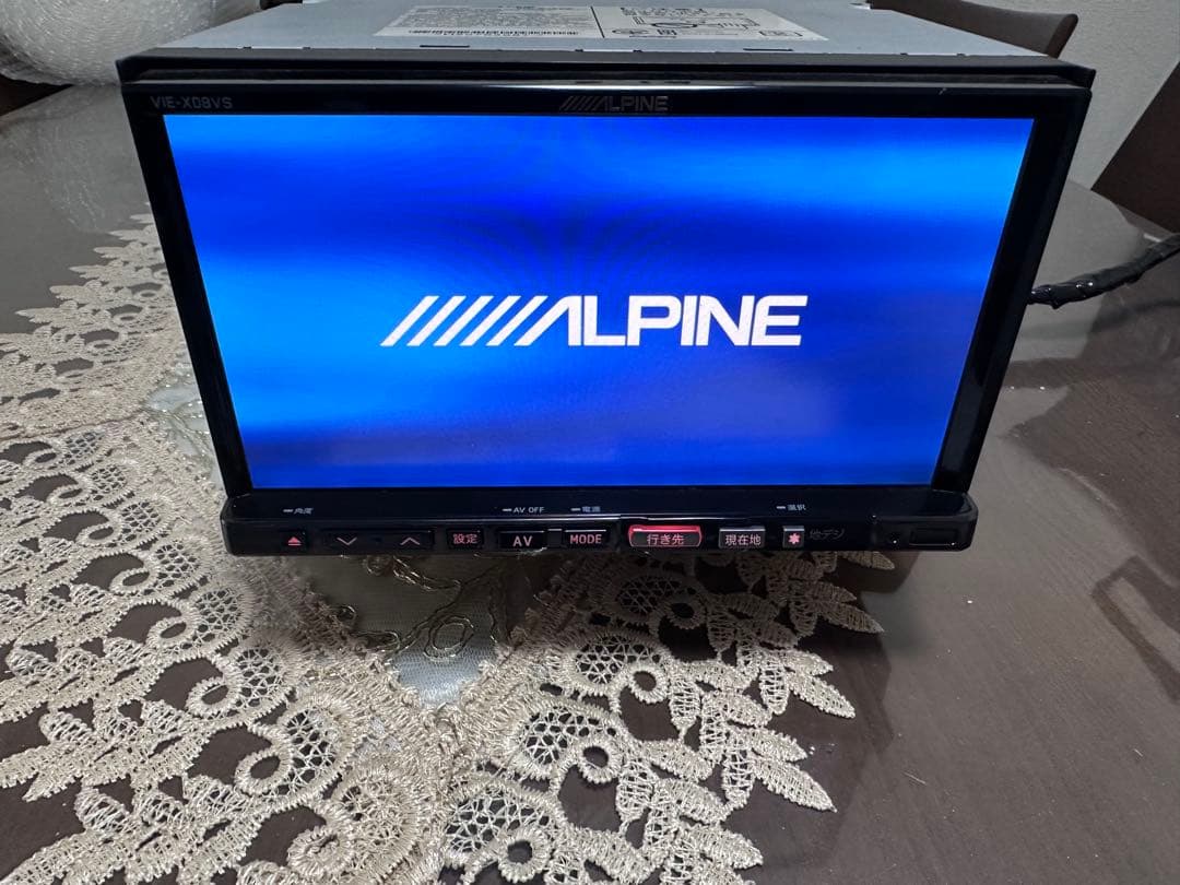 カーナビ　ALPINE アルパイン　VIE-X08VS