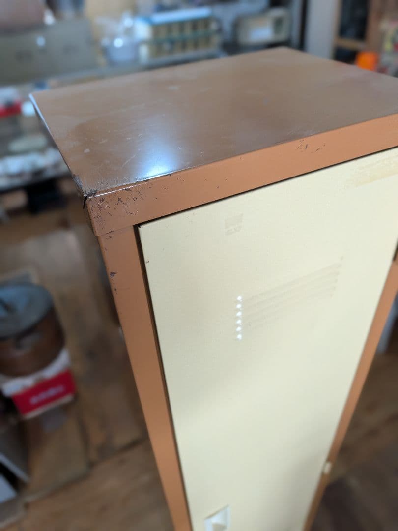 レトロカラー　スチールロッカー