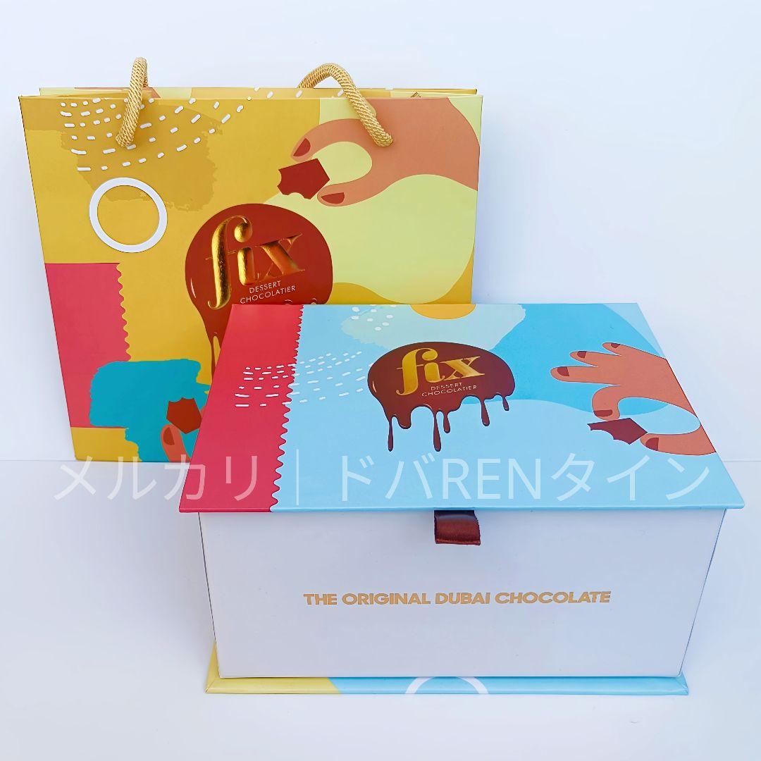 6枚│ドバイチョコレート FIX ピスタチオカダイフ 高級 バレンタイン ギフト