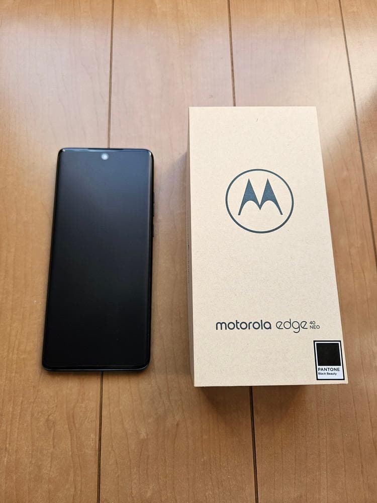 【訳アリ】motorola edge40 neo Black