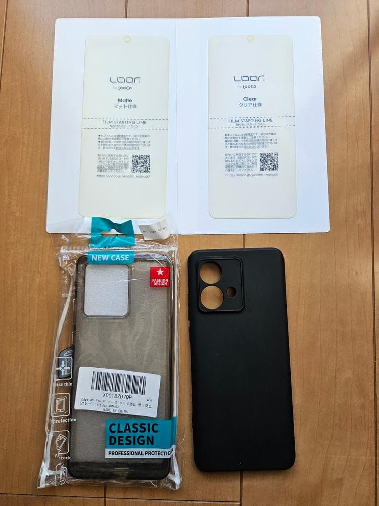 【訳アリ】motorola edge40 neo Black