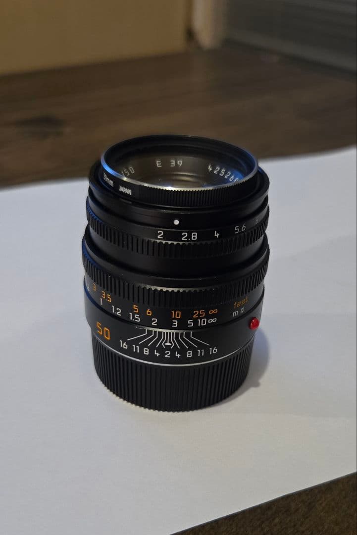 LEICA SUMMICRON-M 50mm f2.0 E39 3rd? 美品