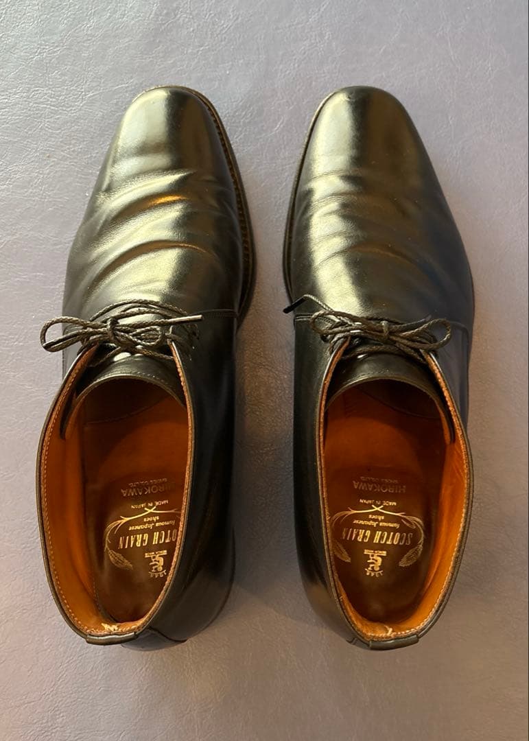 スコッチグレイン　チャッカブーツ