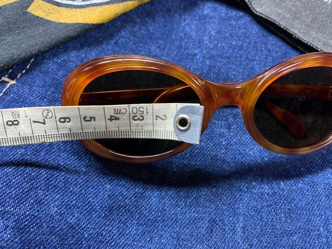 ビンテージ　カルティエ　 サングラス トリニティ frame france 眼鏡