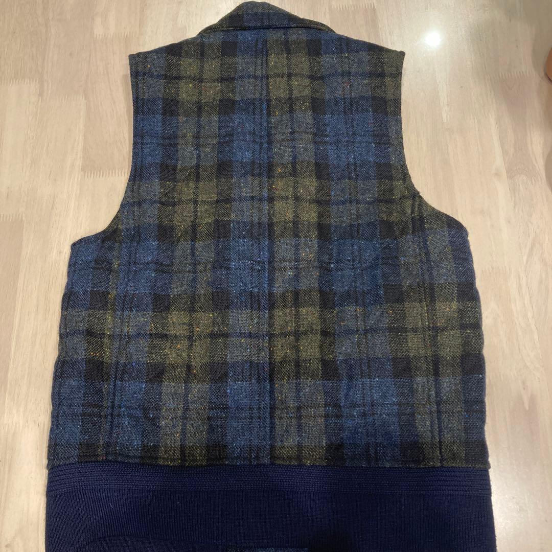 SHIPS銀座店40周年記念 LAVENHAM ツイードベスト⭐︎Mサイズ