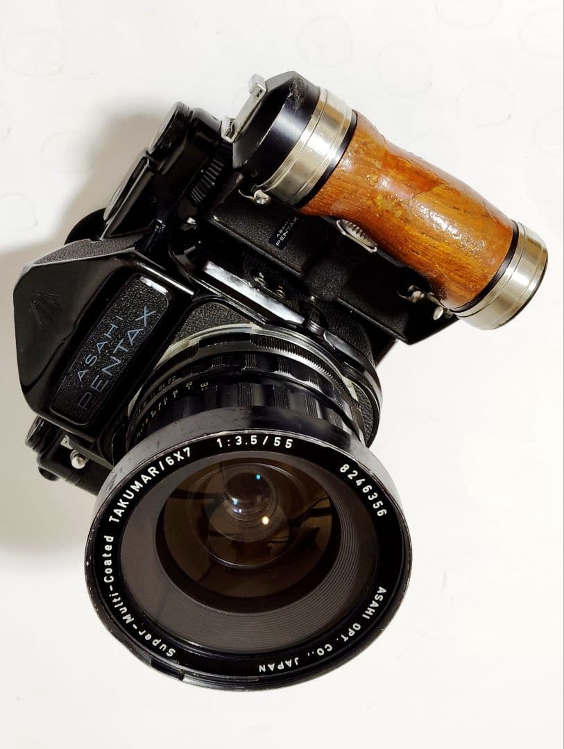 更に値下げ　ペンタックス67タクマー広角55mm F3.5 オマケ付き中判カメラ