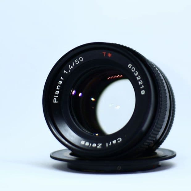 レンズ(単焦点) CONTAX Carl Zeiss Planar 50mm F1.4 MMJ