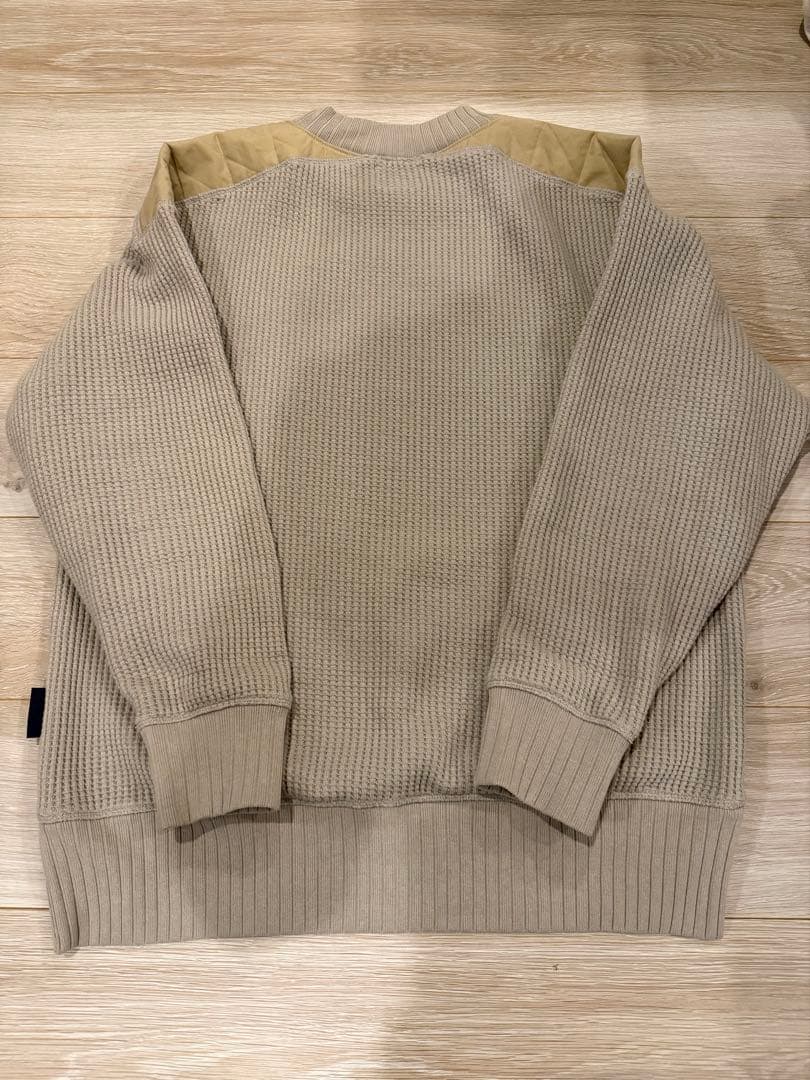 LAVENHAM ×jackman ワッフルプルオーバー ベージュ