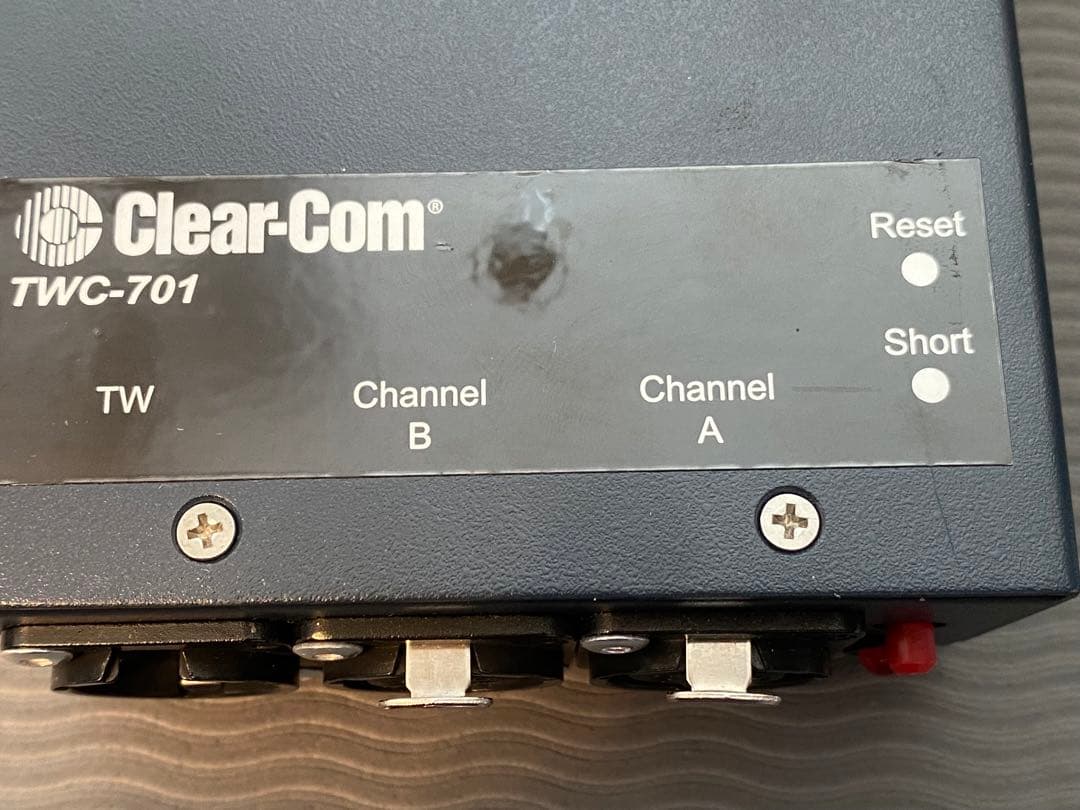 Clear-Com 2ch専用　4線ー3線変換器