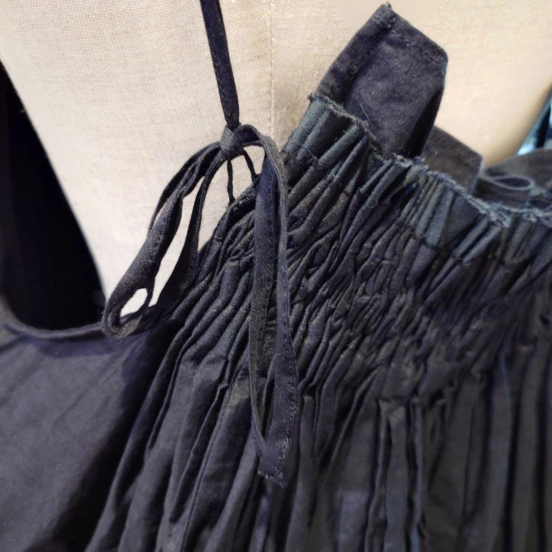 Curensology カレンソロジー コットンシルクギャザーキャミソソール