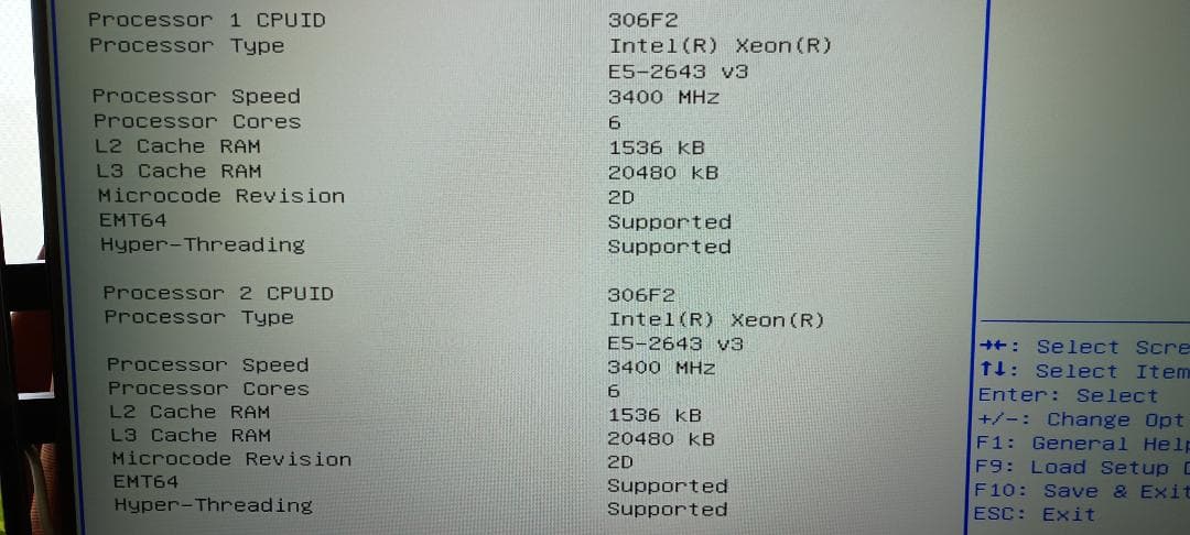 NEC Express5800/56Xg E5-2643 V3 x2基 16GB