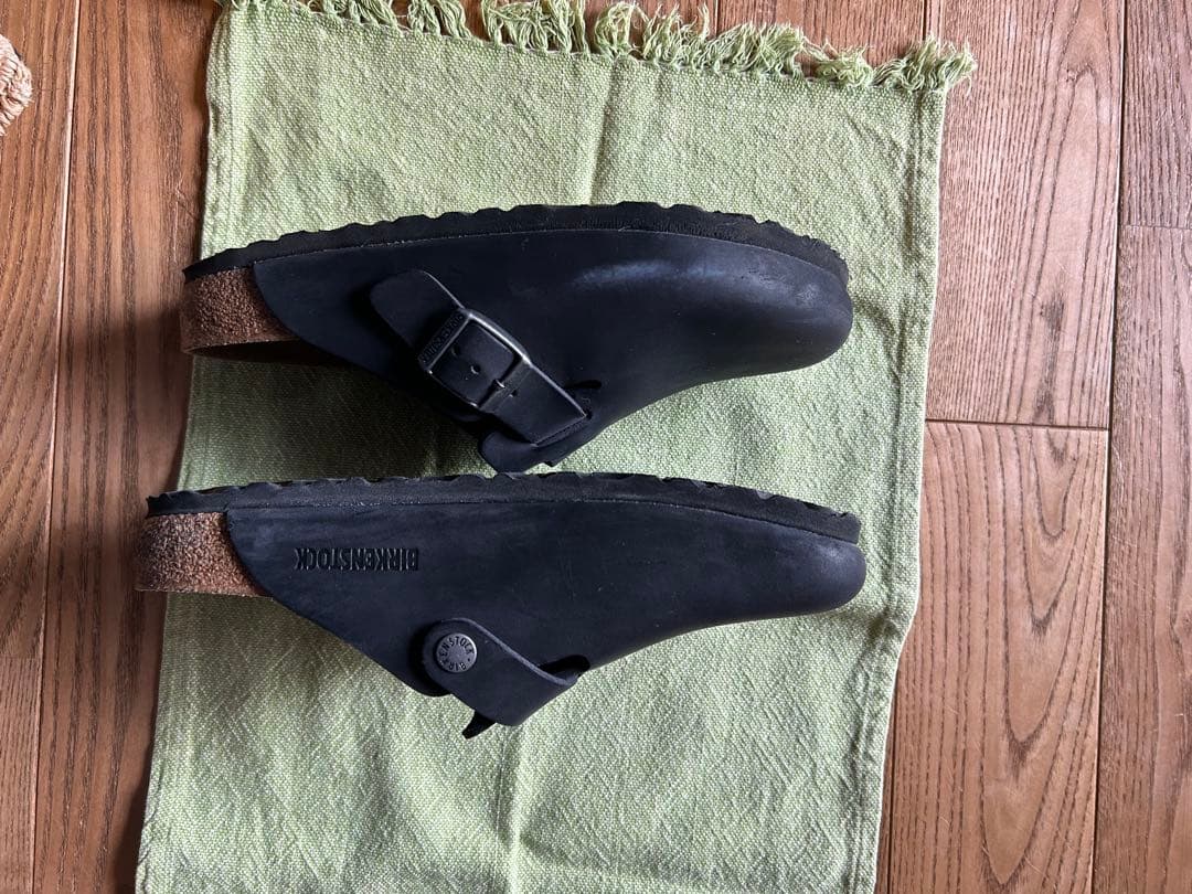 専用　ビルケンシュトック　ボストン　オイルドレザー　ブラック　37