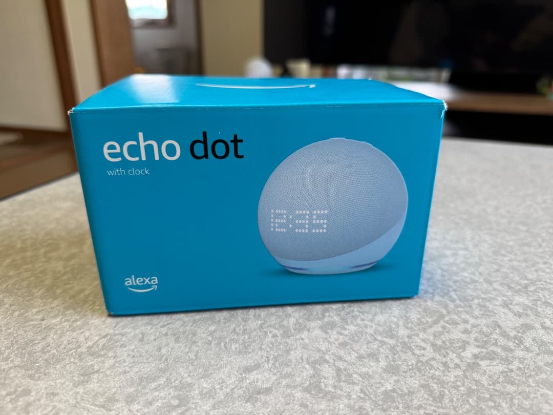 Echo Dot with Clock 第５世代クラウドブルー