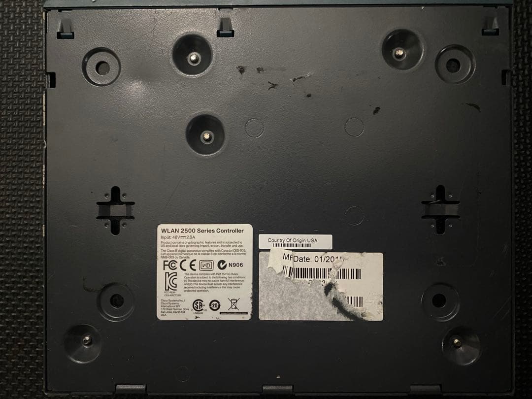 CISCO シスコ WLAN 2500 Series Controller