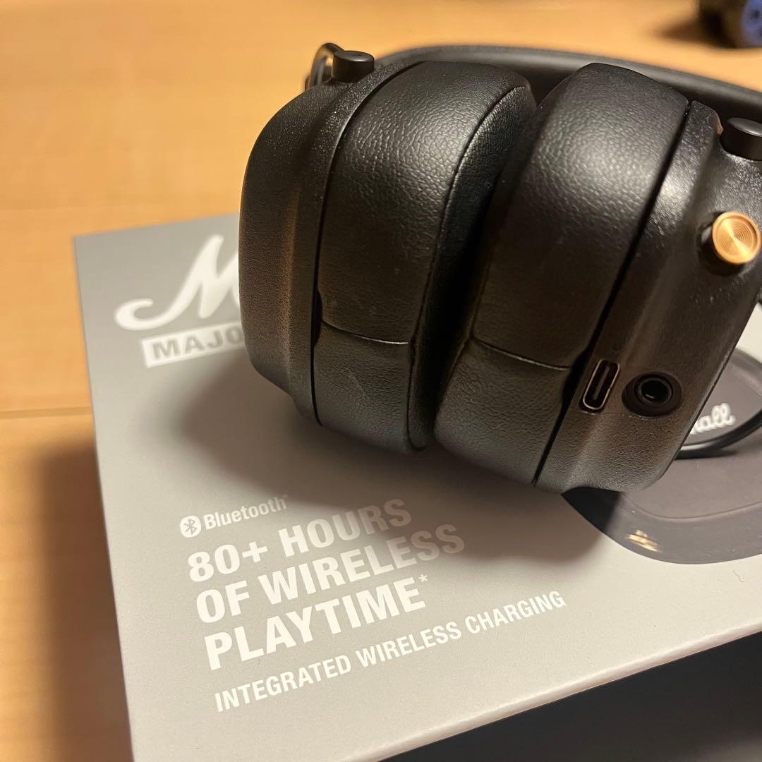 Marshall Major IV Black ワイヤレス ヘッドホン国内正規品