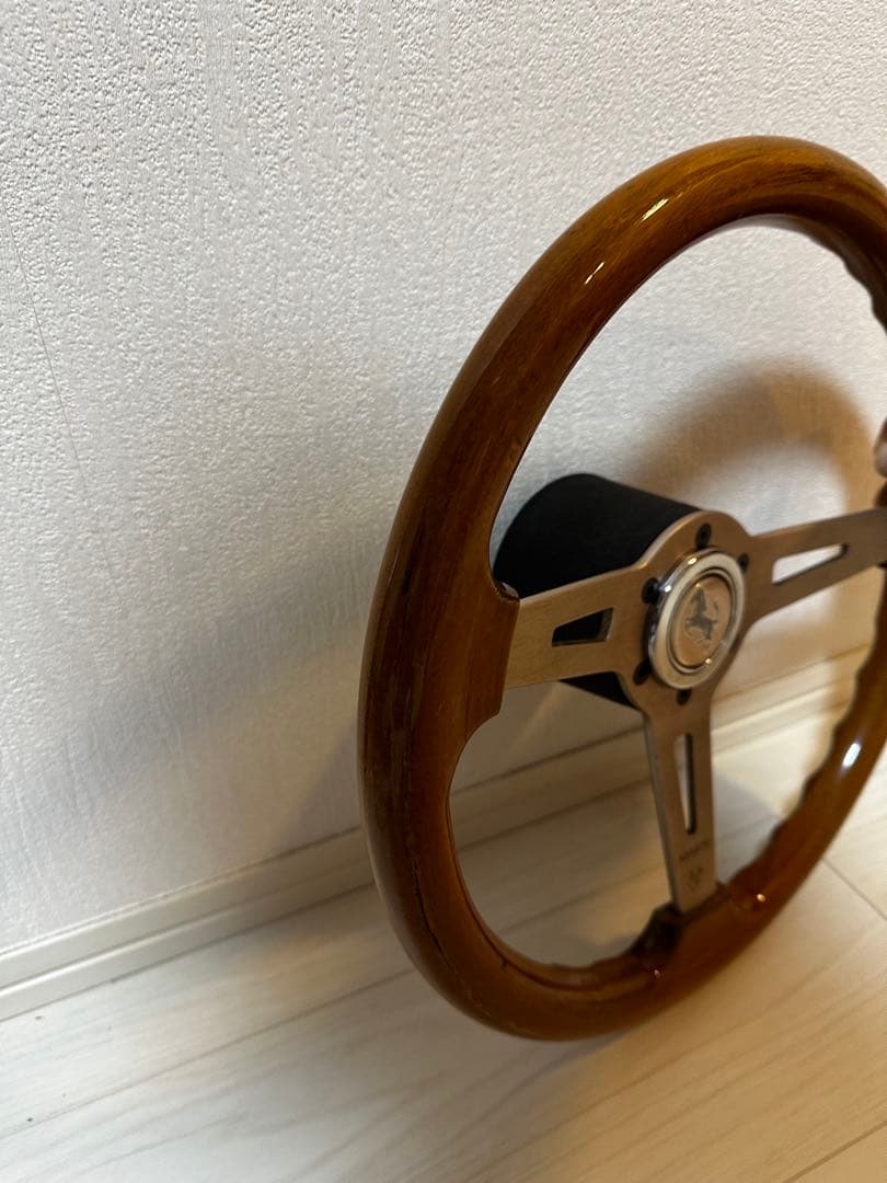 ABARTH ウッドステアリング