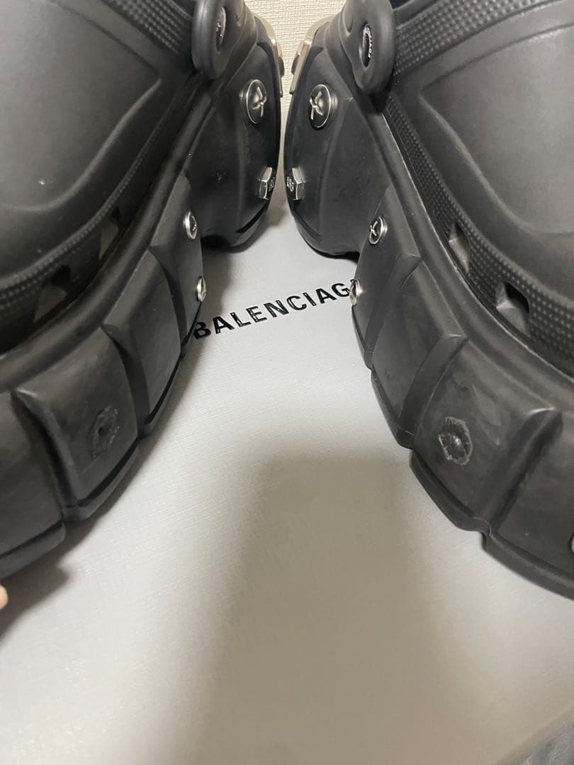 正規品　レシート付き　balenciaga ハードクロックス　40