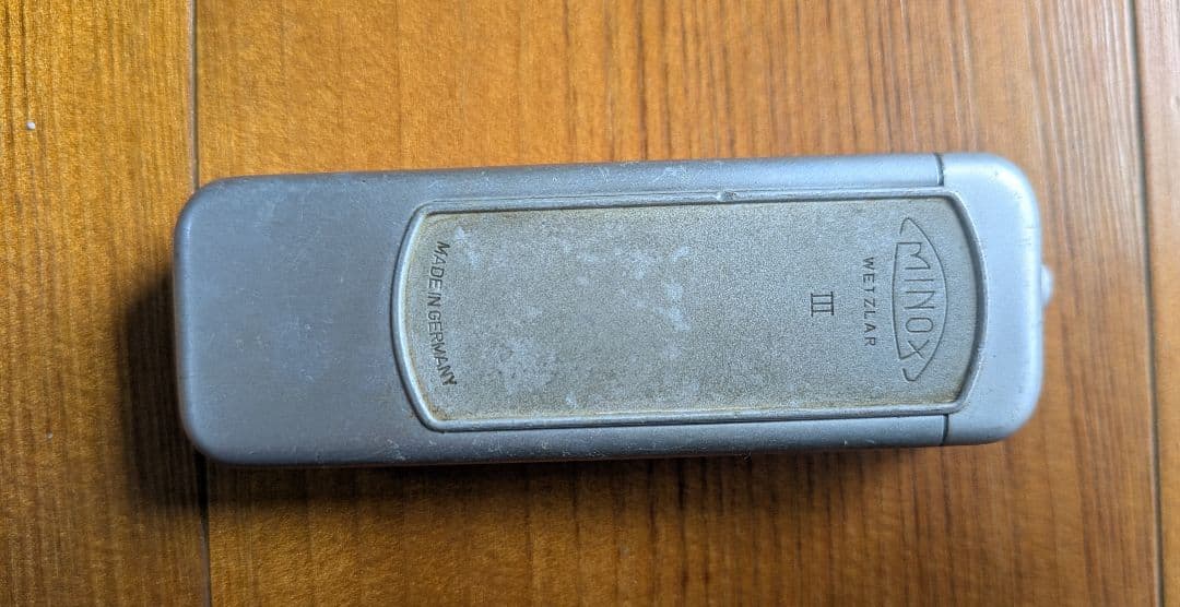 フィルムカメラ　minox III　スパイカメラ　作動不確認　古いカメラ