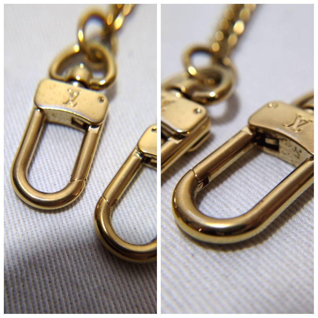 良品　LOUIS VUITTON　ルイヴィトン　ゴールド　ウォレットチェーン