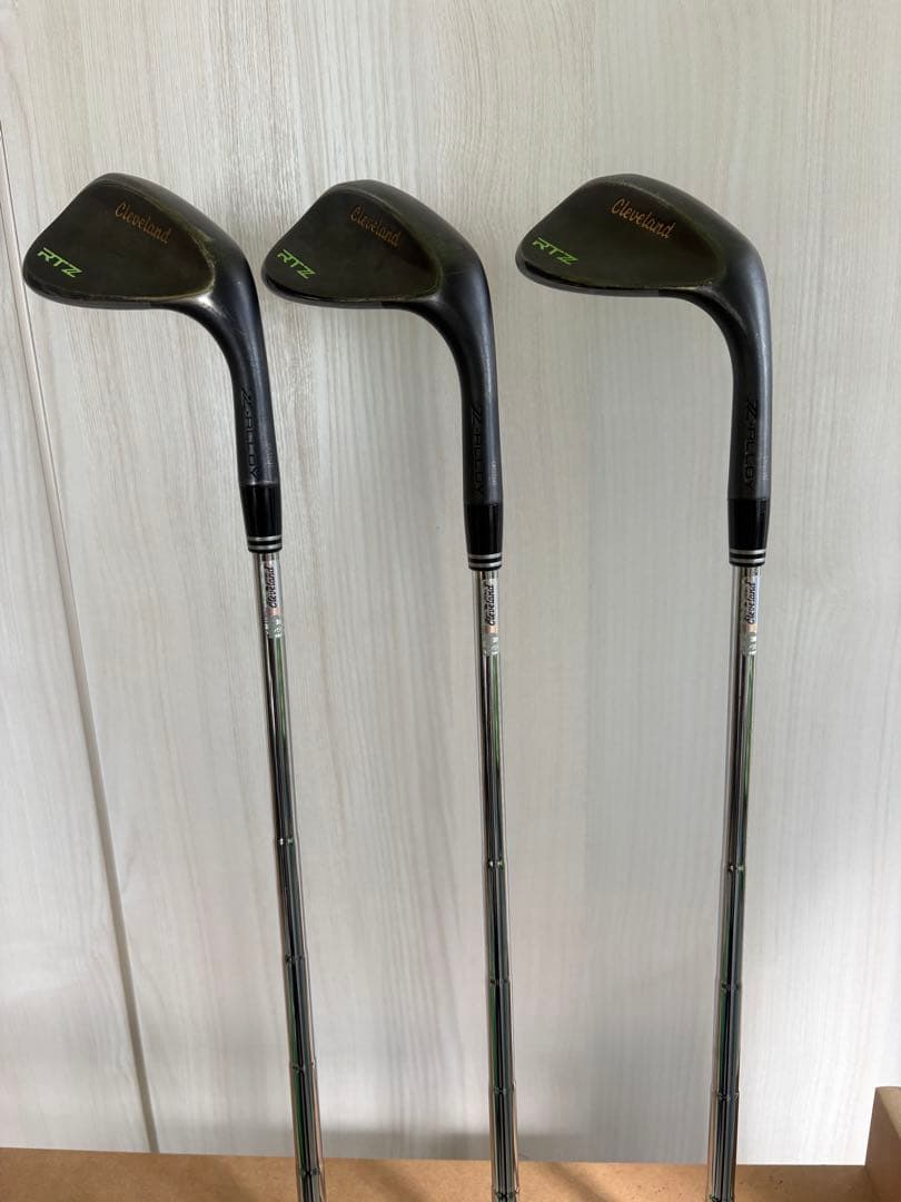 クリーブランドゴルフRTZ ブラックサテン 50° 54° 58° 3本セット