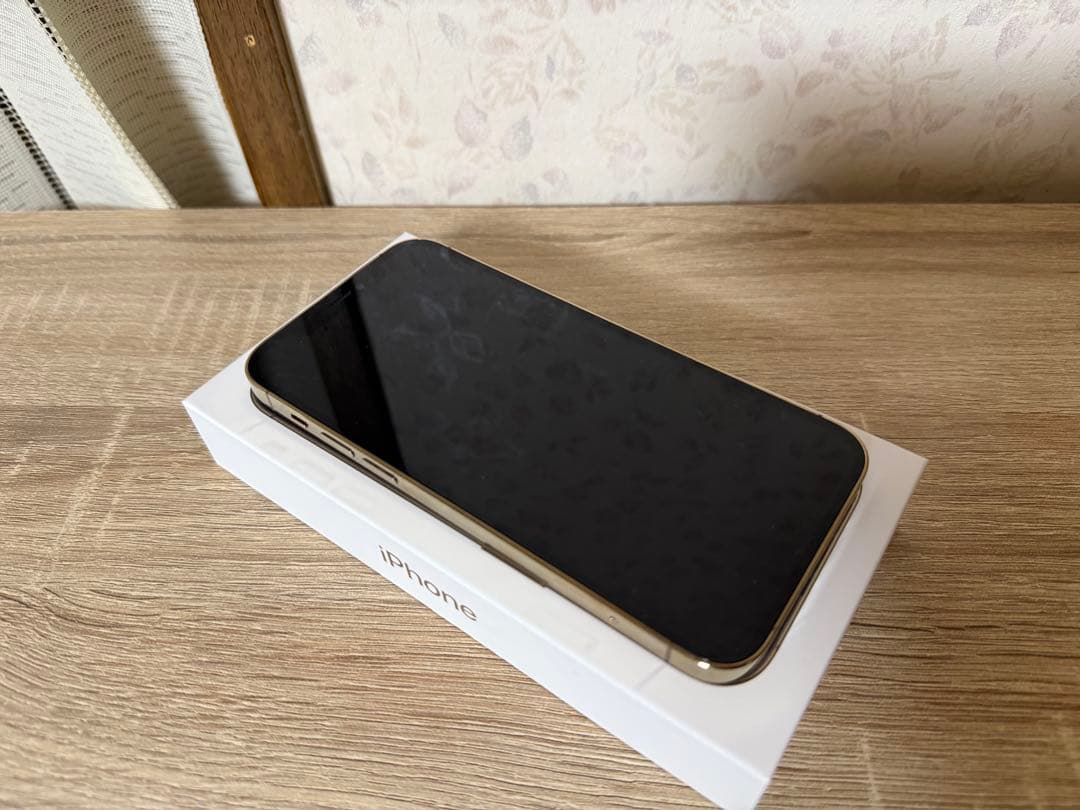 【美品】iPhone12pro ゴールド 箱付き 128GB
