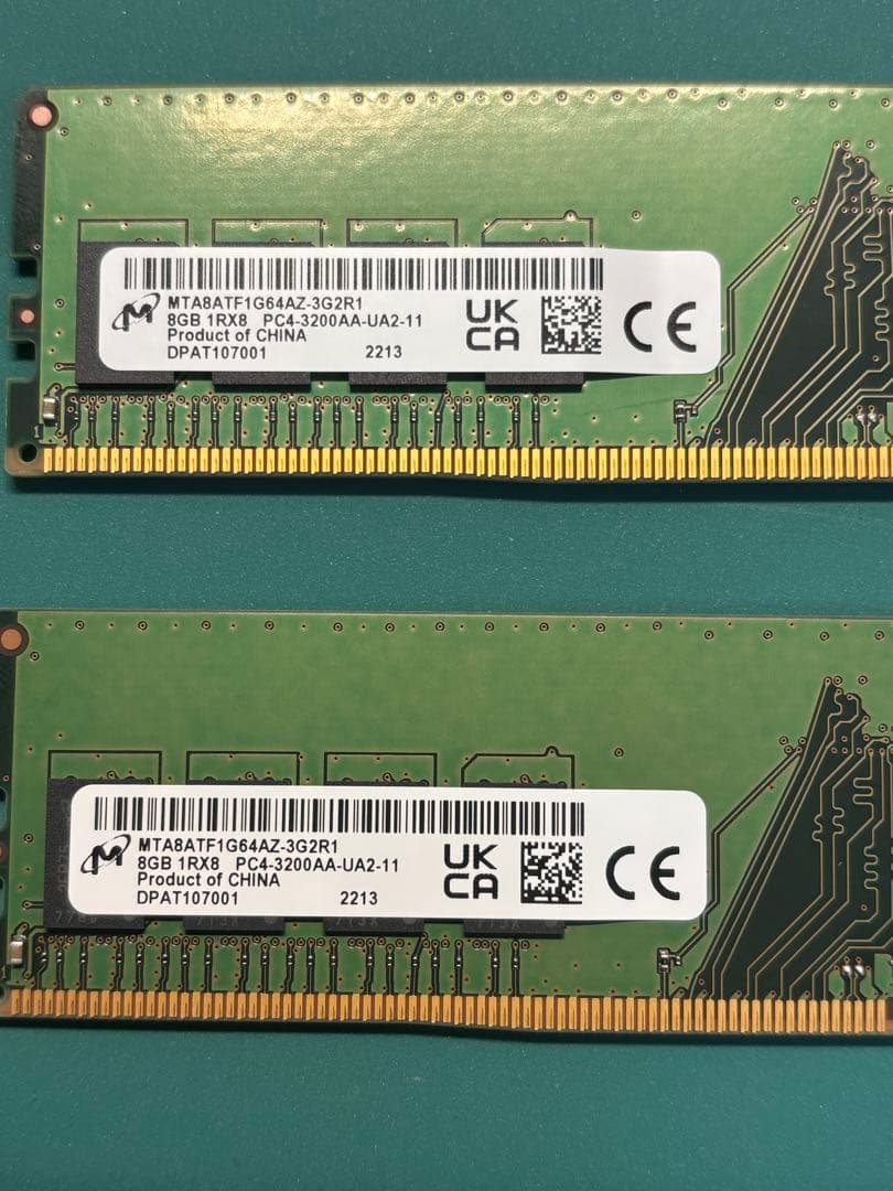 crucial メモリ 16GB DDR4