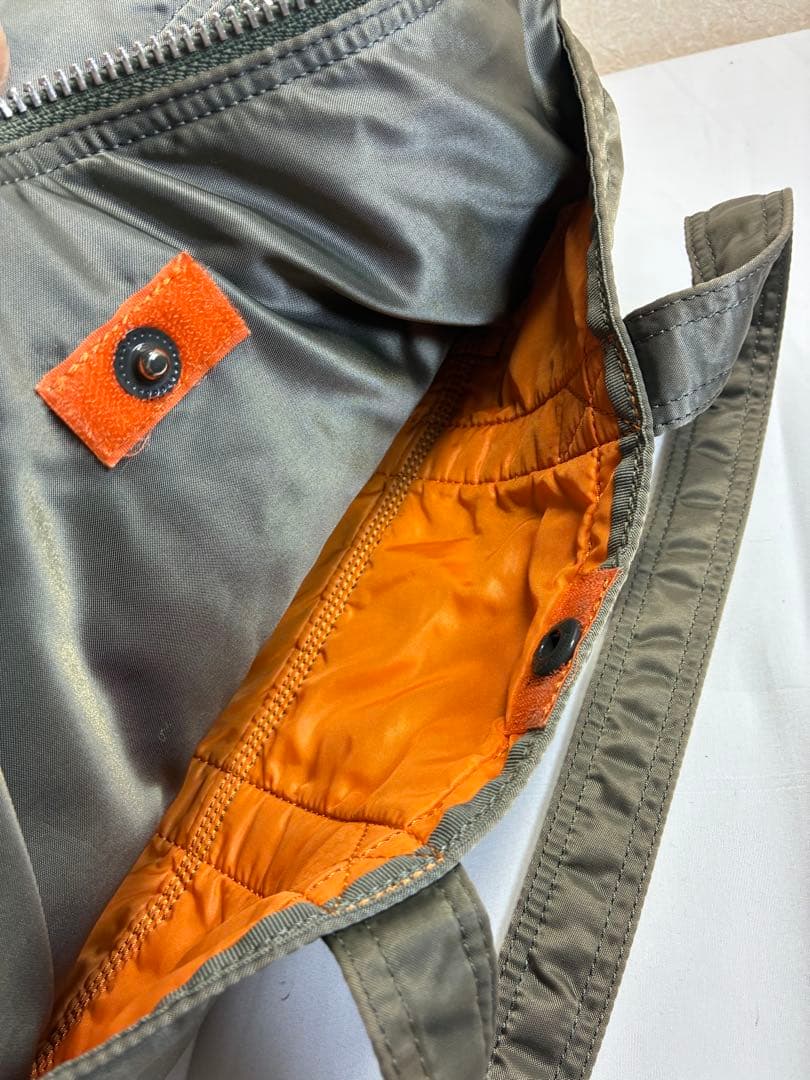 [未使用級] PORTER タンカードラムバッグ ミニボストンシルバーグレー S