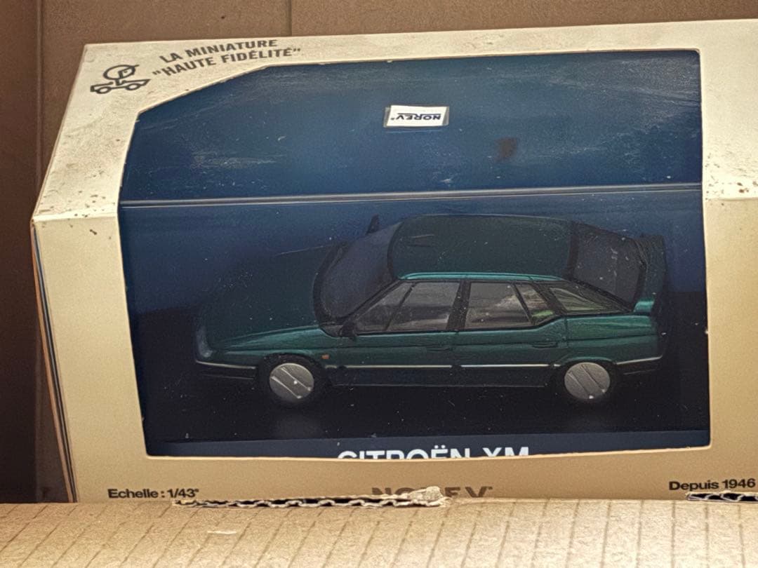 NOREV CITROËN XM 1/43 ミニカー グリーン