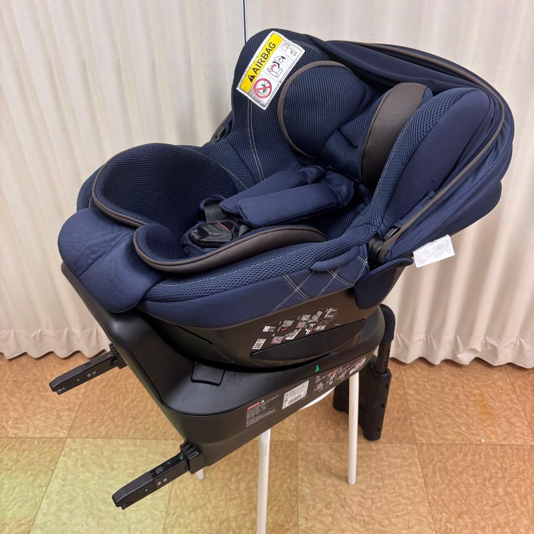 クリーニング済☆綺麗☆　新生児　エールべべ　クルット4i　グランス　ISOFIX