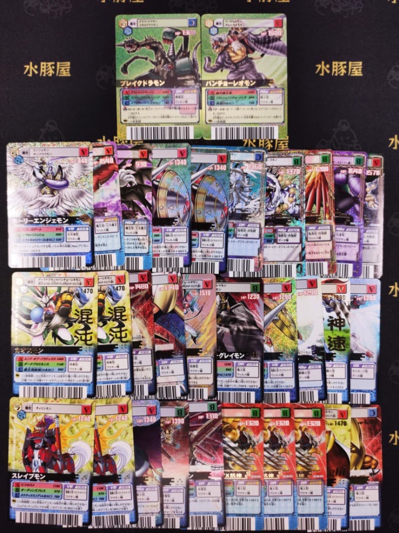 デジモンバトルターミナル　プロモ　緑背景　香港版　32枚セット　まとめ売り