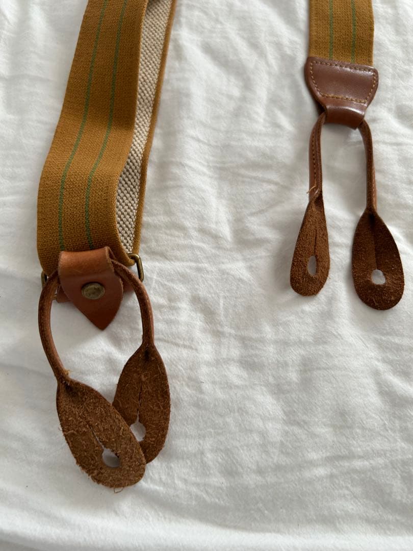 美品　FREEWHEELERS サスペンダー