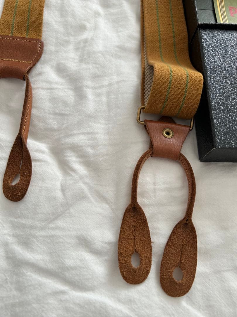 美品　FREEWHEELERS サスペンダー