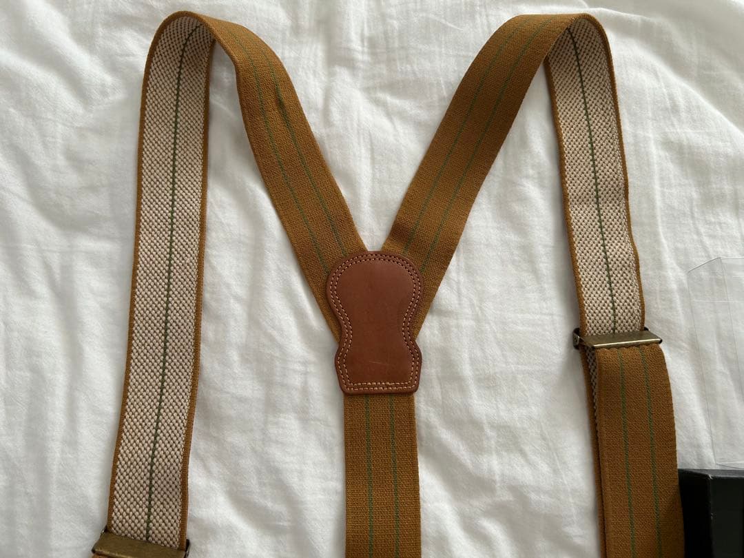 美品　FREEWHEELERS サスペンダー