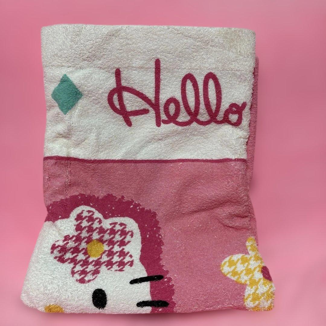 ハローキティ タオルケットシングル新品未使用