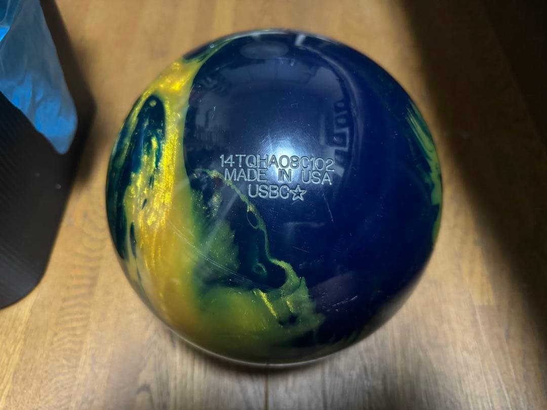 値下げOK！STORM IQ ボウリングボール 14ポンド アメリカ製 USB