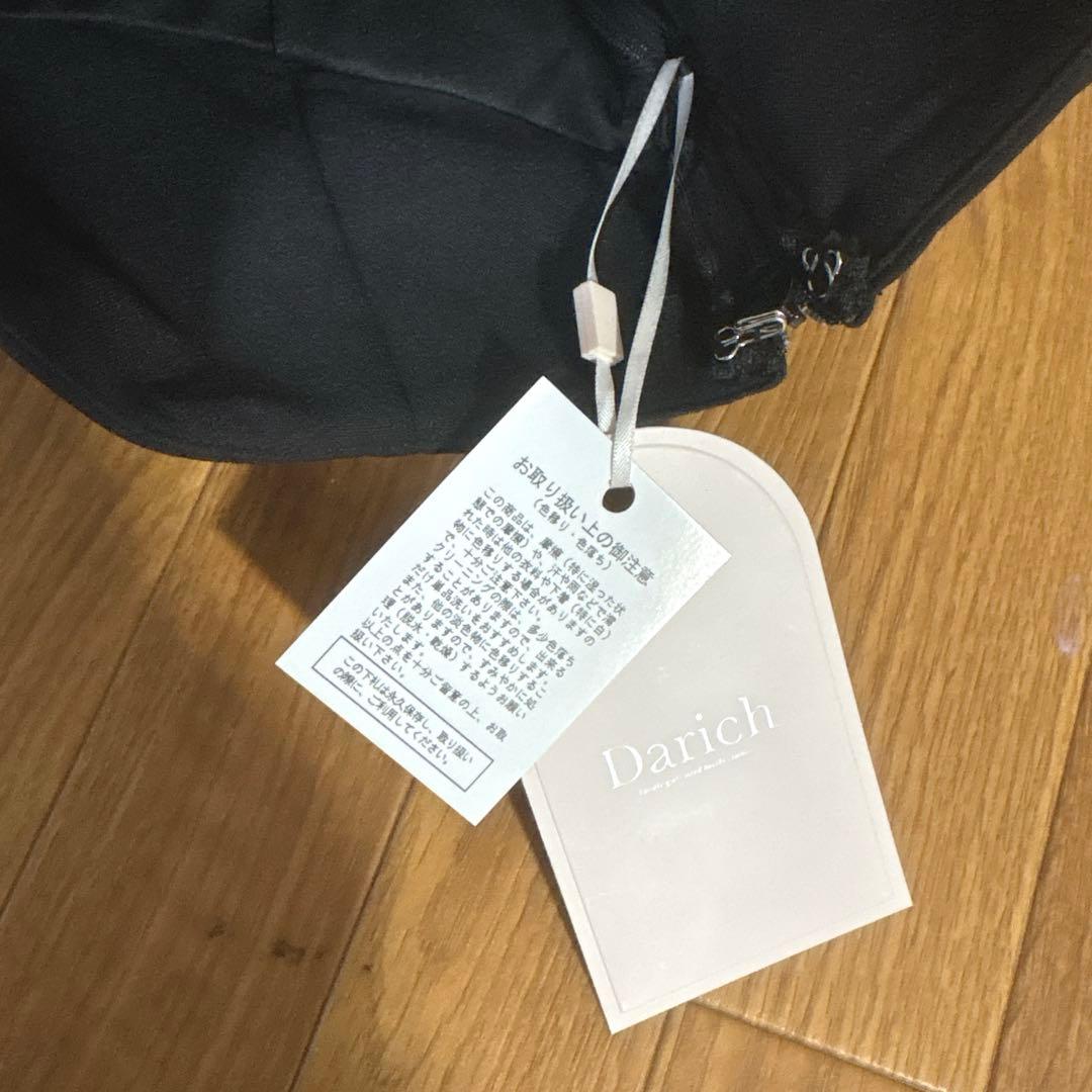 darich ダーリッチ 新品 美シルエットショートパンツ フリー ブラック