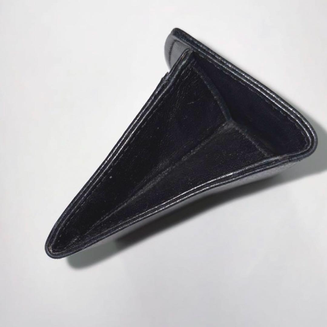 CHANEL シャネル キャビアスキン コンパクトウォレット 小銭入れ 黒