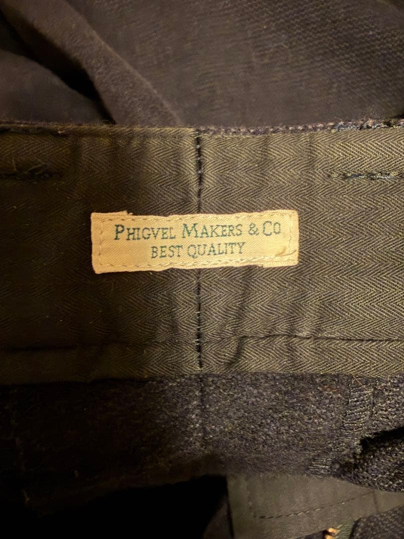 フィグベル アーミートラウザース パンツphigvel