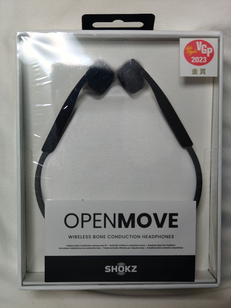 SHOKZ OpenMove 骨伝導イヤホン　保証有