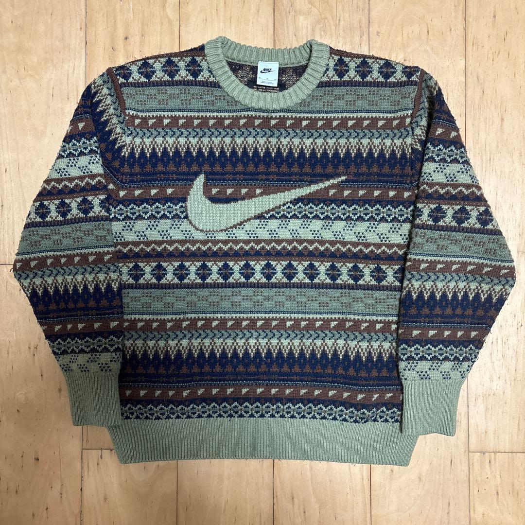 【希少】NIKEフェアアイルニット　セーター