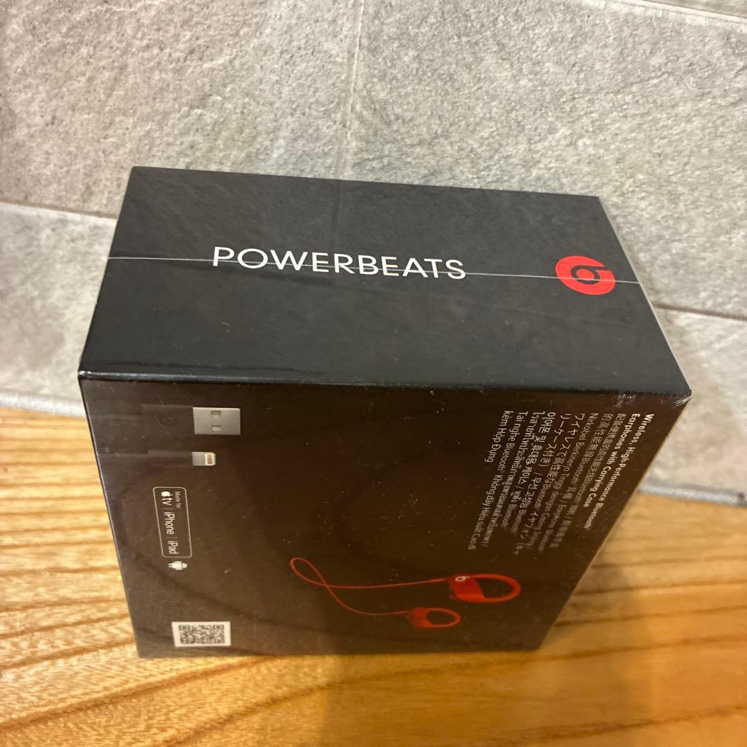 Powerbeats ワイヤレスイヤホン レッド